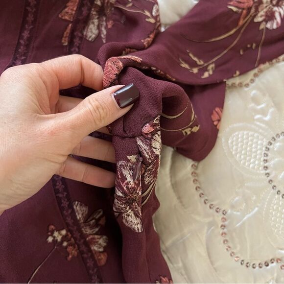 ATSR The Label Kirsten Floral Mini Dress A-Line Fit & Flare Size Small - Picture 12 of 12